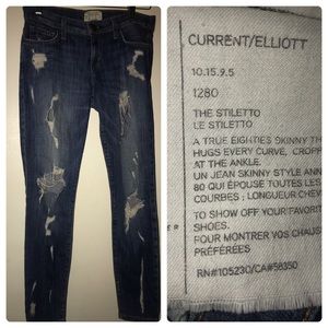 The Stiletto skinny cropped at the ankle